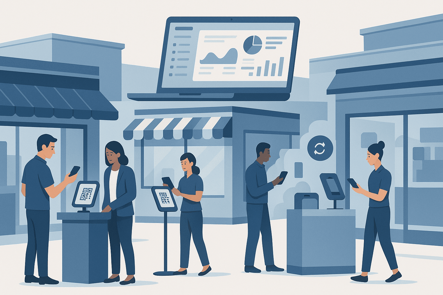 Dağıtık Mağaza ve Pop‑up Noktalarında PDKS: Offline Cihazlar, Hızlı Onboarding ve Merkezi Yönetim Rehberi